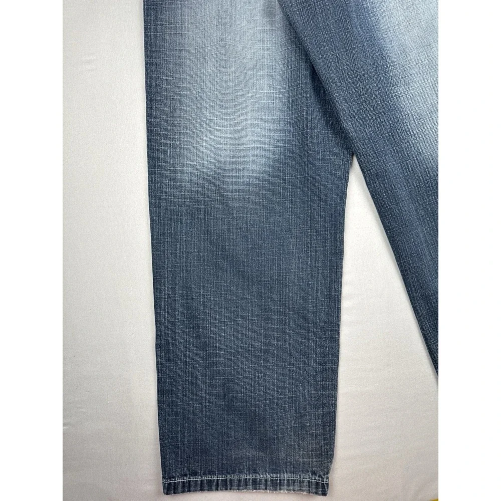Vintage Y2K Southpole 3180 Baggy Jeans 34x32 Red Tab Wide Leg Denim Skater